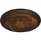 Ekena Millwork Luton Ceiling Medallion (Fits Canopies up to 3 1/2"), Hand-Painted Rust, 21"OD x 2"P CM21LURUS - alternate 6
